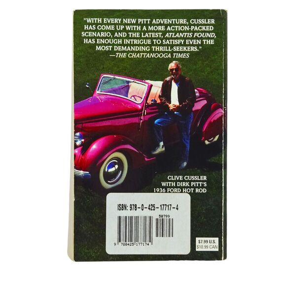 Atlantis Found by Clive Cussler - Paperback - A Dirk Pitt Novel - Picture 2 of 5